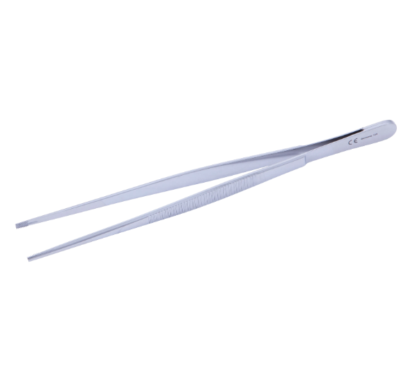 Forceps, Brown Tissue, 8 in