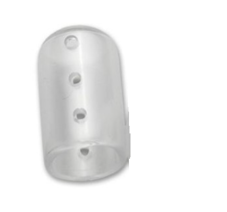 Instrument Tip Protectors, Vented, Clear, 10x19mm, Non-sterile, 100ea/bg