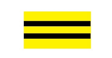 ID Sheet Tape, Striped - Black/Yellow