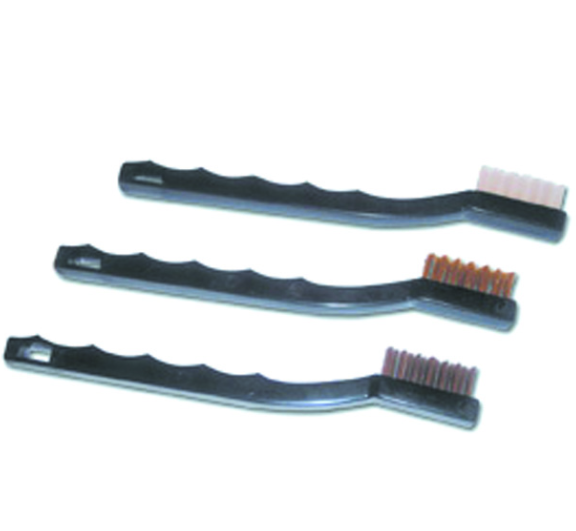Toothbrush Style Brush, Assorted, 7", Non-sterile, 3/bg