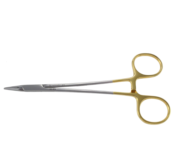 Symmetry Needle Holder, Microvascular, Tungsten Carbide, 6 in, 152 mm