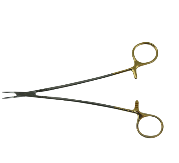 Needle Holder, Ryder, TC, 1.0mm Jaw, 8"
