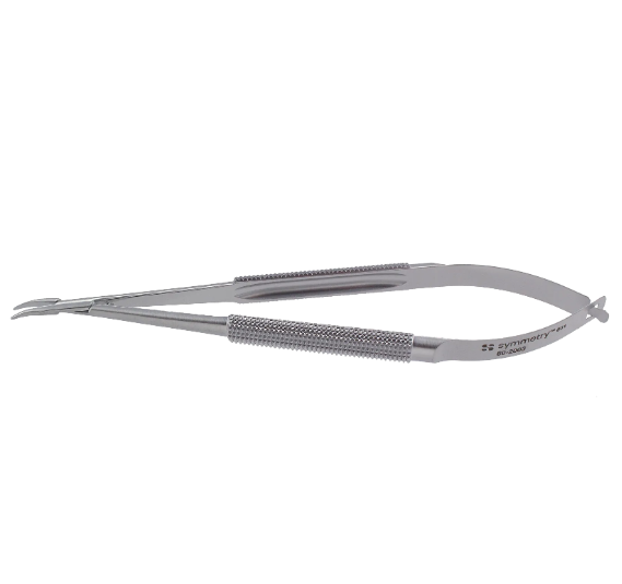Needle Holder, Symmetry, Micro, Curved, 0.5 mm, 5 1/2"