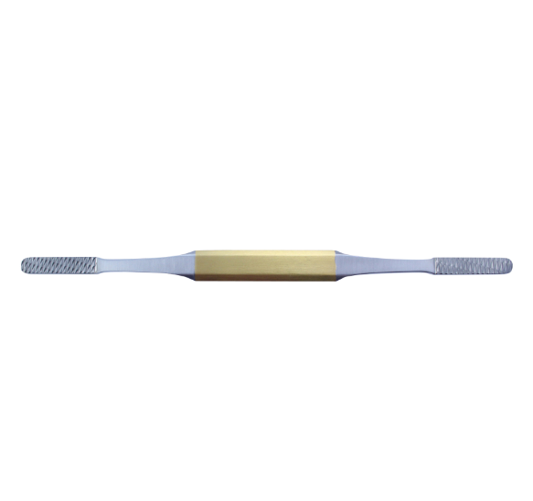 Rasp, Down-Cutting, Straight, Double-Ended, Fine Grit #3 & Coarse #4, TC, 8 1/4"
