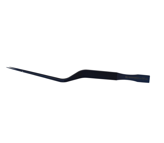 Verity Forceps, Bayonet, Extra Fine Tip, Straight, 168mm