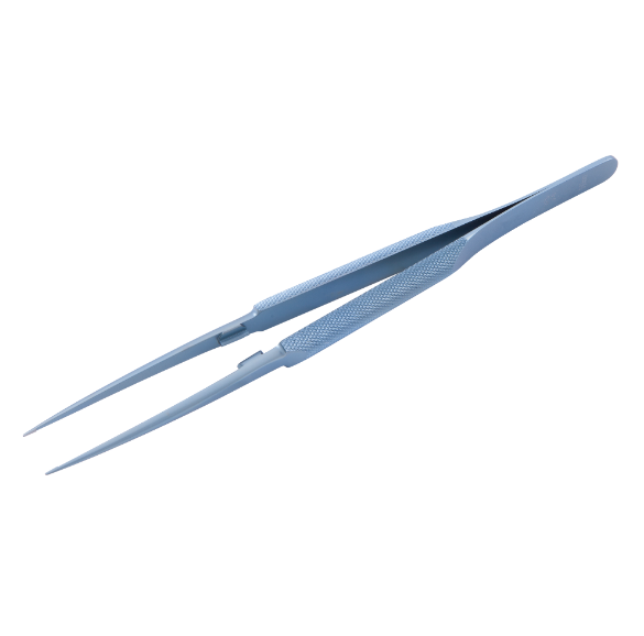 Forceps, Jones IMA, Straight, .003" Teeth, 7"