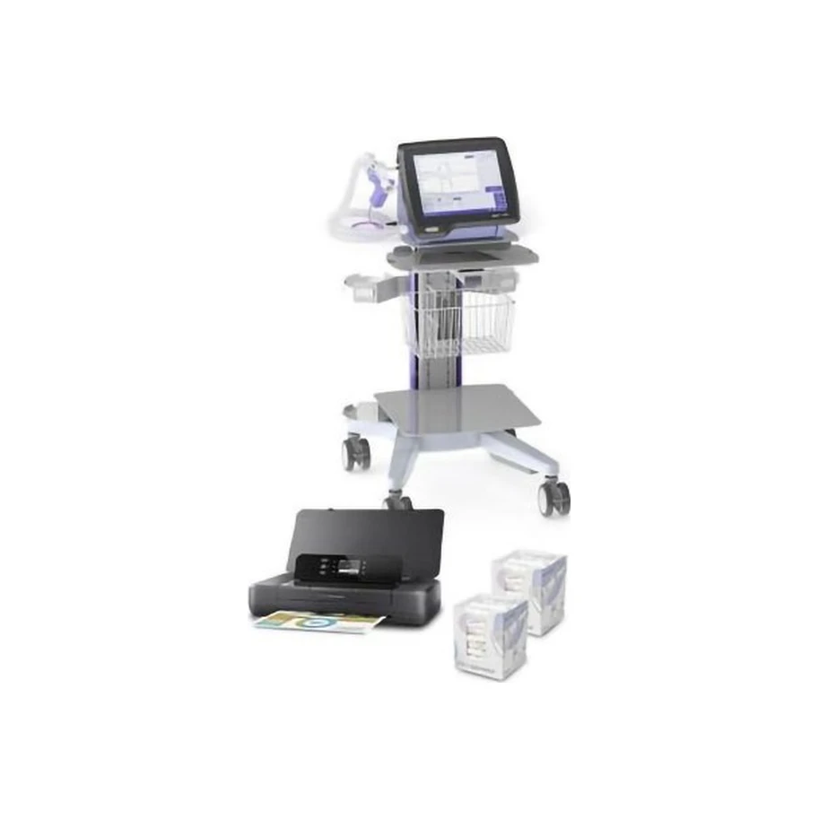 EasyOne Pro: Cart & Printer Kit, Includes: EasyOne Pro PLUS, Portable Cart, Color Inkjet Printer, Spirettes, DLCO Barriettes, and 1 Year Warranty Extension