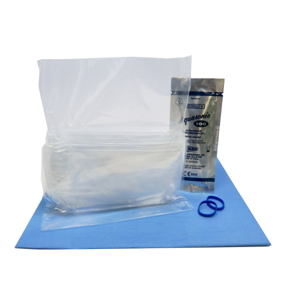 Aspen 5.5 x 96" Sterile Clear Probe Cover Kit