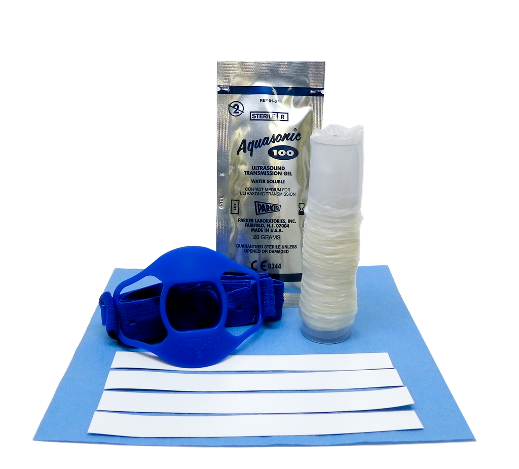 Transesophageal Probe Cover, Bite Block, Sterile Gel, Tapes, Sterile, 12/bx