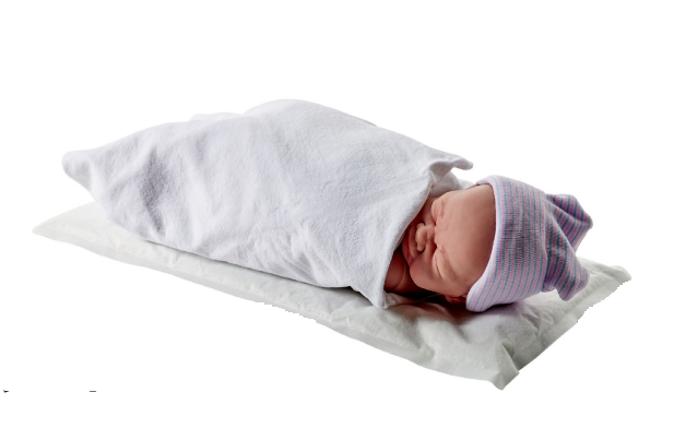 Infant Transport Mattress w/Warmer, 9.25" x 19", 6/cs