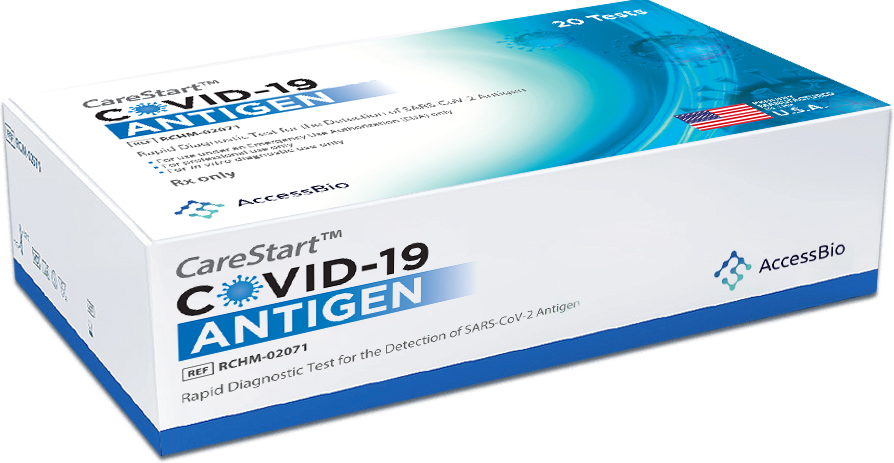 COVID-19 Antigen Test, 20tests/kt bx