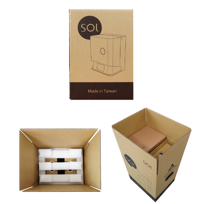 Ackuretta SOL Carton Box w/Inserts (for SOL 3D Printer)