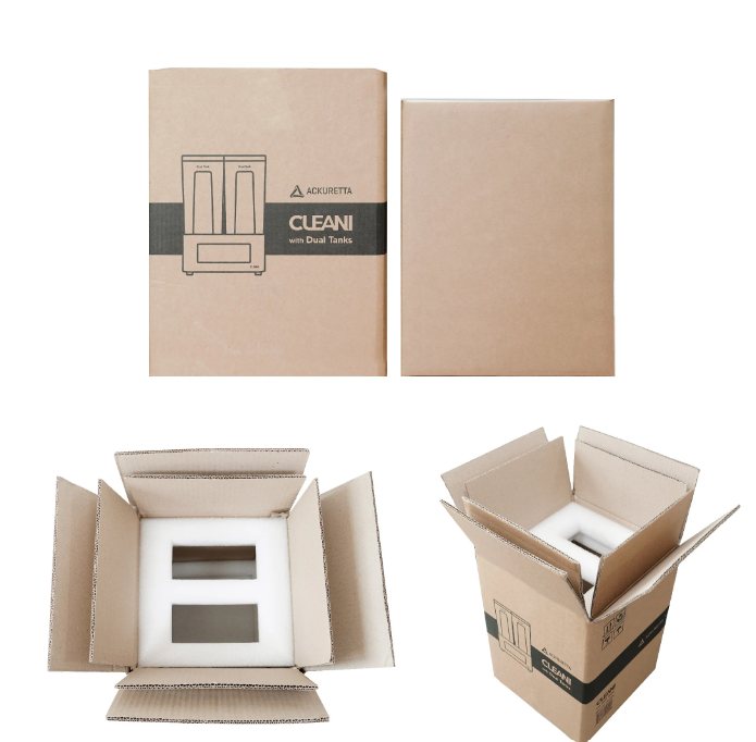 Ackuretta CLEANI Carton Box w/Inserts (for CLEANI Duel Washer)