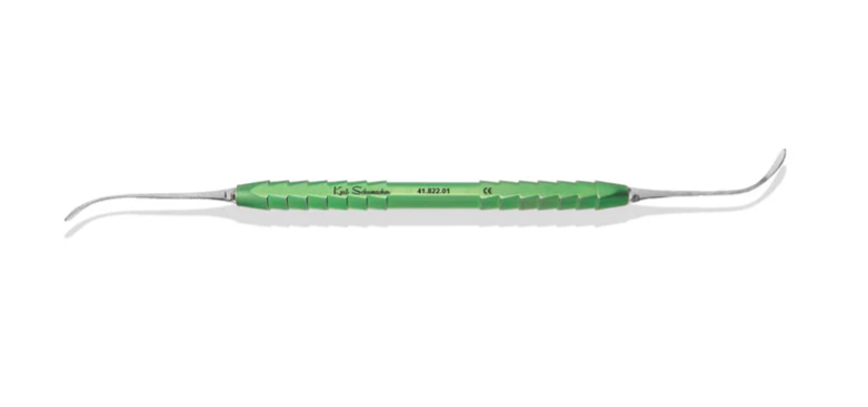 Stiller Sinus Lift Curette, 4.0mm, Blunt, Green