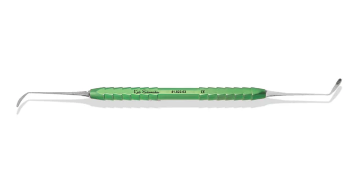 Stiller Sinus Lift Curette, 3.0mm, Blunt, Green