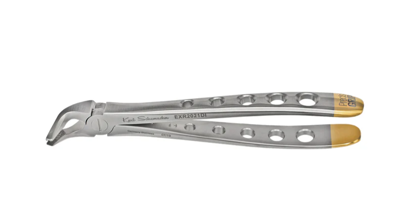 Lower Universal RoBa™ Forceps #2021DI, Diamond Tips