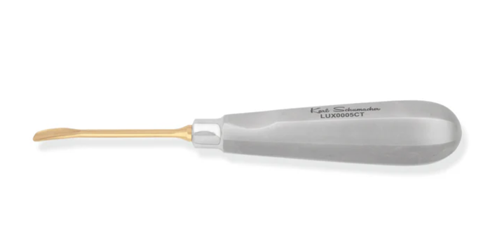 Luxating Elevator #5C, 5.0mm Wide, Curved, TiNi Coated