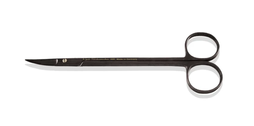Kelly Scissors #659, Curved, 15.5cm, TiAlNi Aetranox™