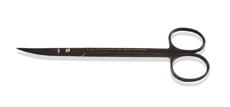 Joseph Scissors #663, Curved, 14cm, TiAlNi Aetranox™