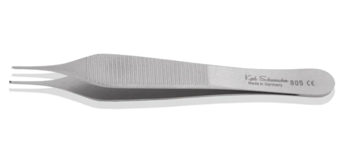 Adson/Brown Tissue Forceps #805, 1X2 Teeth, 12cm