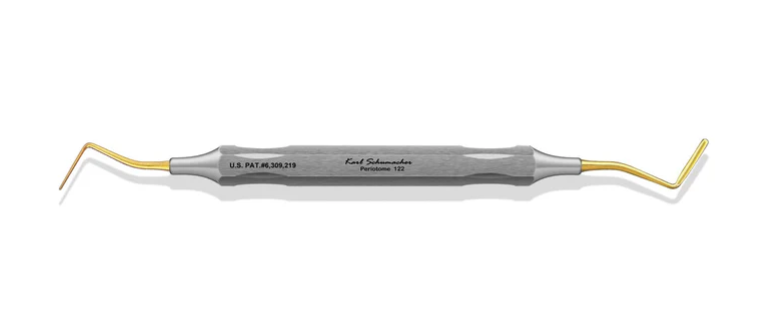 TiNi Coated Periotme #122, Perpendicular Blades