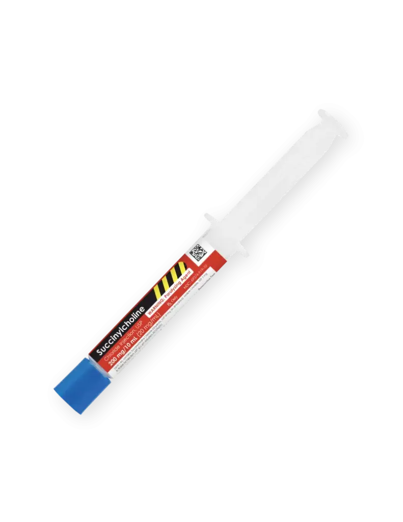 Succinylcholine Chloride Injection USP, 20mg/Ml, 10ml, 10/bx
