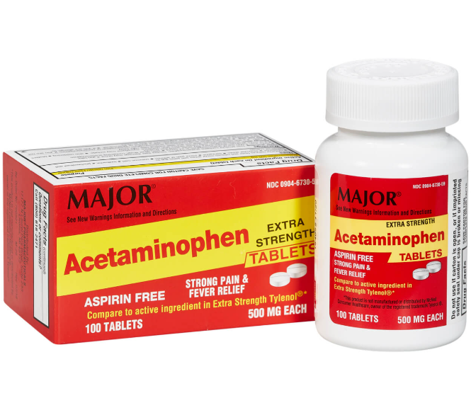 Mapap, 500mg, Boxed, 100s, Compare to Tylenol, NDC# 00904-6730-59