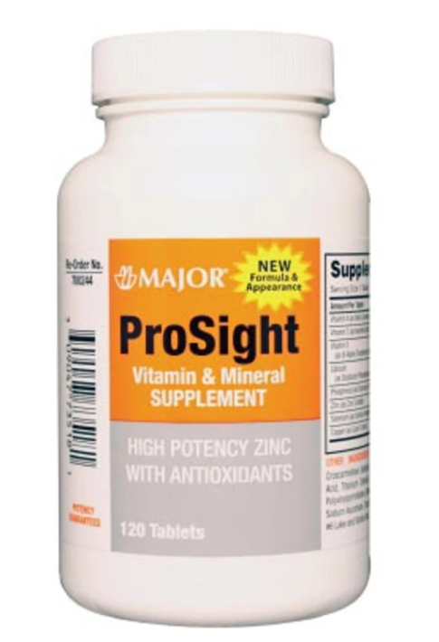 Prosight Tabs, 120s, Compare to Ocuvite®, 24/cs, NDC# 00904-7735-18