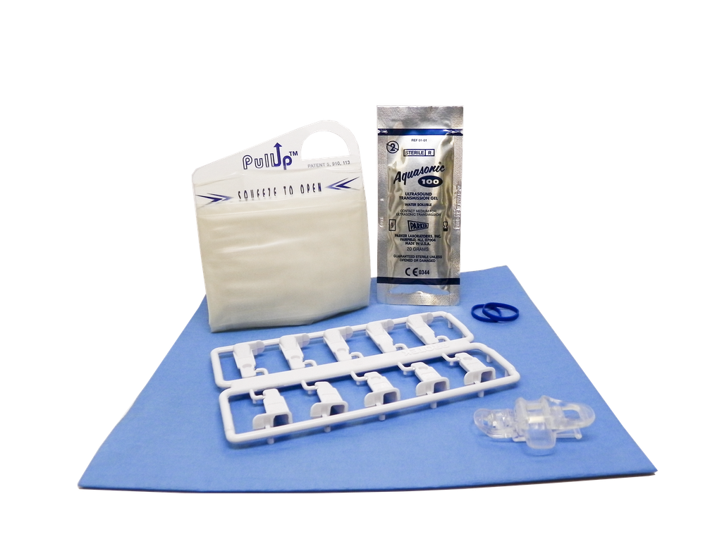 Multii-Gauge Needle Guide with PullUp Probe Cover Kit, 24/bx