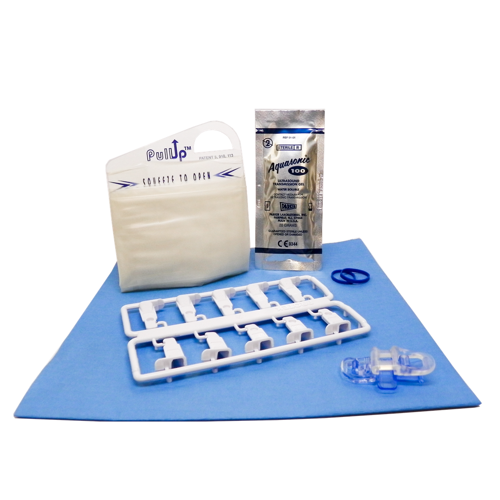 Multi-Gauge Needle Guide with PullUp Probe Cover Kit, Sterile, 24/bx