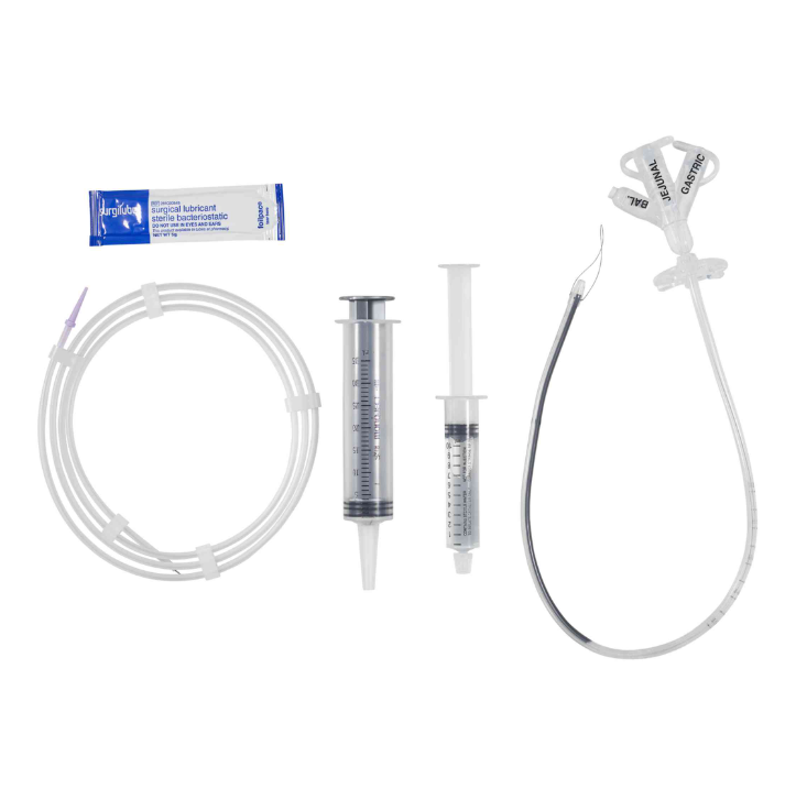 Feeding Tube Kit, Endoscopic/Radiologic Placement, 18FR, 30 cm, 1 ea/cs