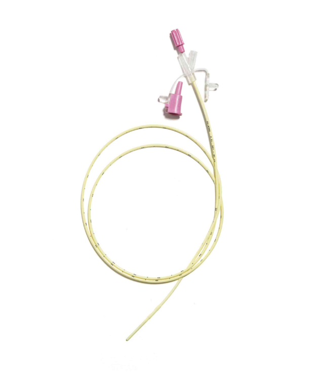 Nasogastric/Nasointestinal, Feeding Tube w/Stylet, Pediatric, 6 FR, 91cm L, Weighted Tip, Non-Sterile, 10/cs