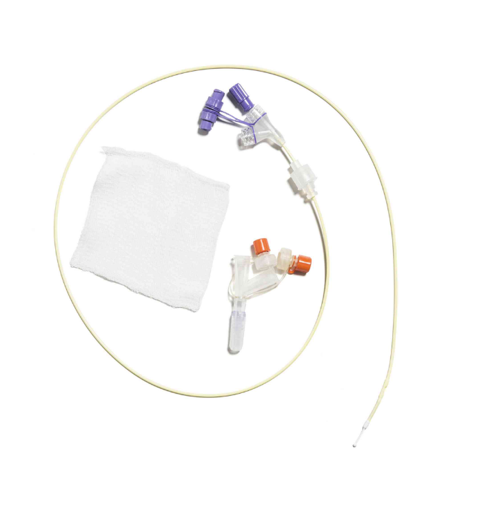 Percutaneous Endoscopic Gastrostomy Jejunal Feeding Tube Kit, ENFit, 10 FR, 36" L, 3gr Weighted Tip, 2/cs