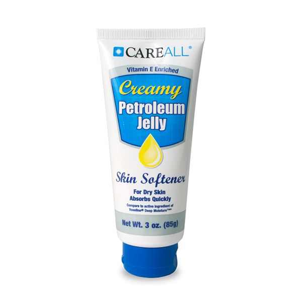 CareALL® Creamy Petroleum Jelly, Vitamin E, 3 oz Tube, 24/cs