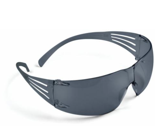 3M SecureFit Protective Eyewear, Gray Lens, 20/cs