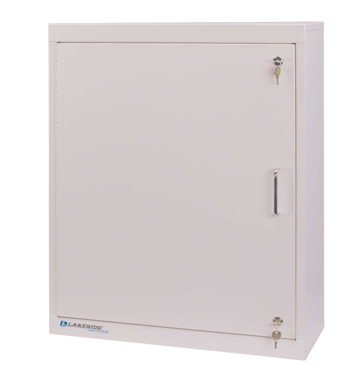 Lakeside LNC-5 Narcotic Cabinet Single Door, Double Lock