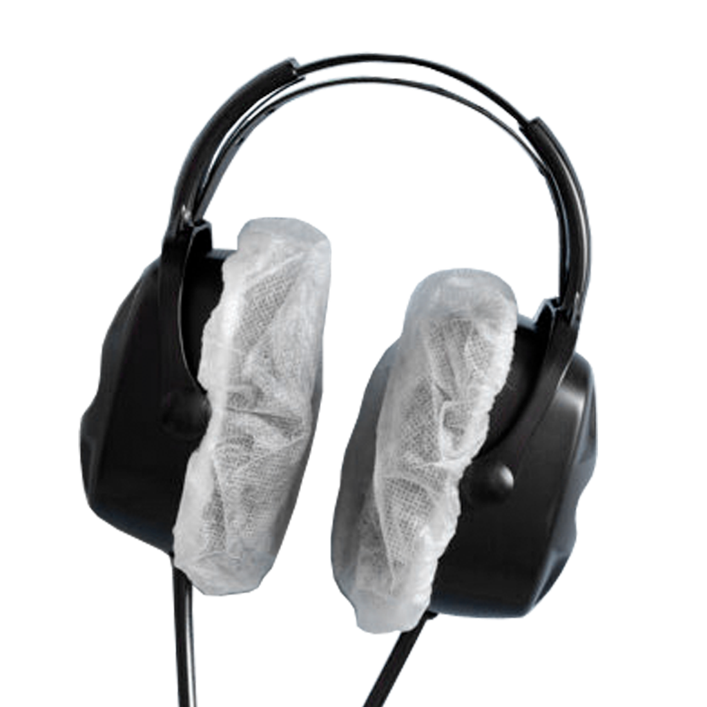 Sanitary MRI Headset Cover, Large, White, 1000/bx
