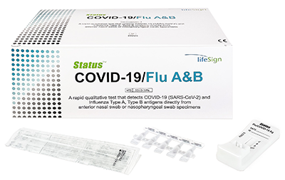 Status Covid/Flu A&B Control Swabs, 10/bx