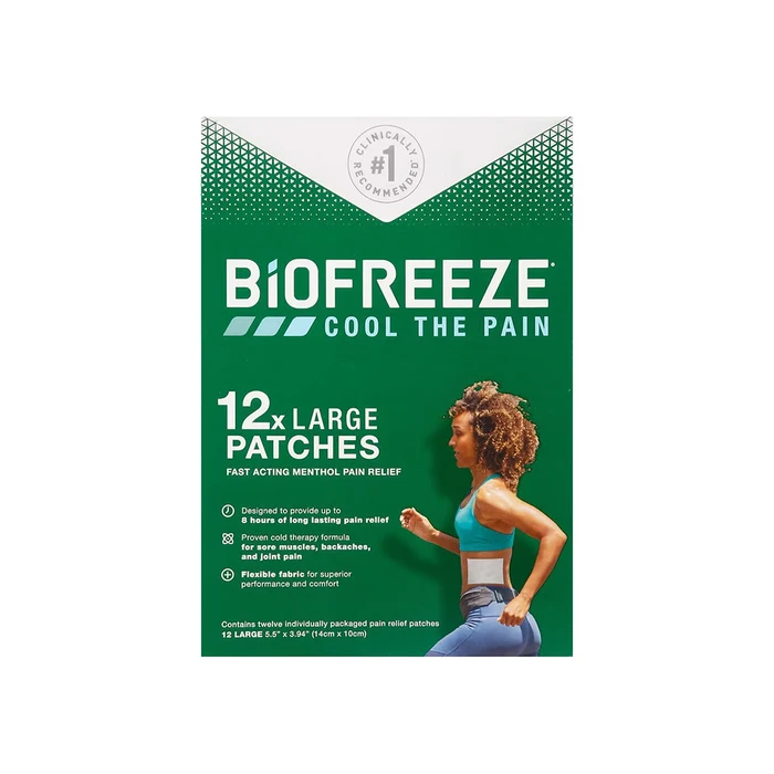 Bio Freeze Large Patch, 12/bx