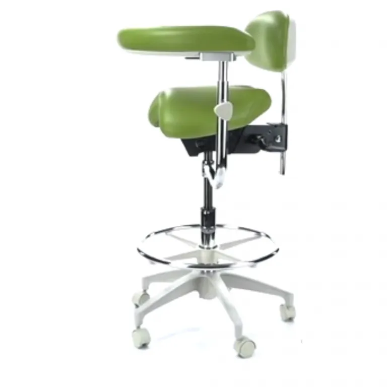 Crown Seating Denver C130AB Saddle Assistant Stool w/Back