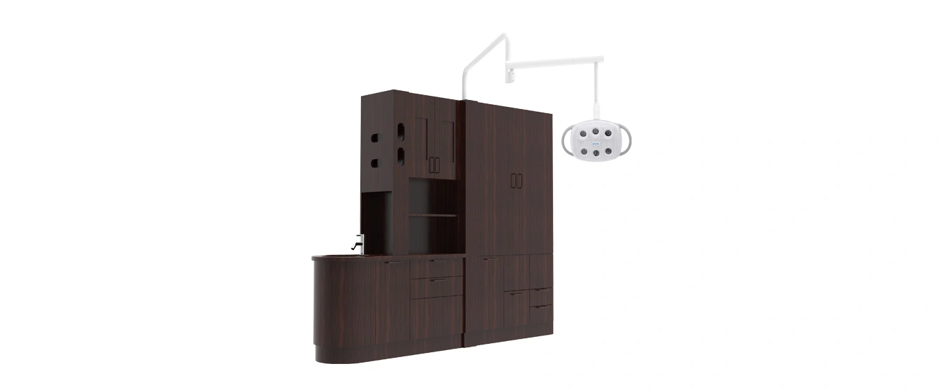 ADS Cabinet Mount Amber II LED Dental Light