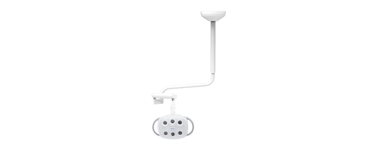 ADS 10' Ceiling Mount Amber II LED Dental Light