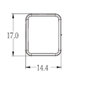 Classic Large Junction Box Case with Metal Frame