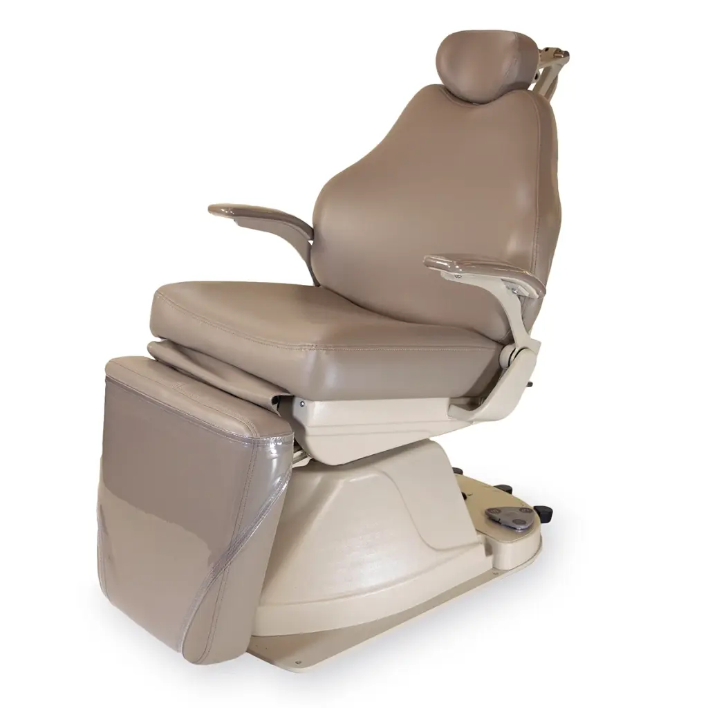  Boyd E3010LS Exam Chair w/Lift Column, Drop Toe, & Arms, Art HR Black 