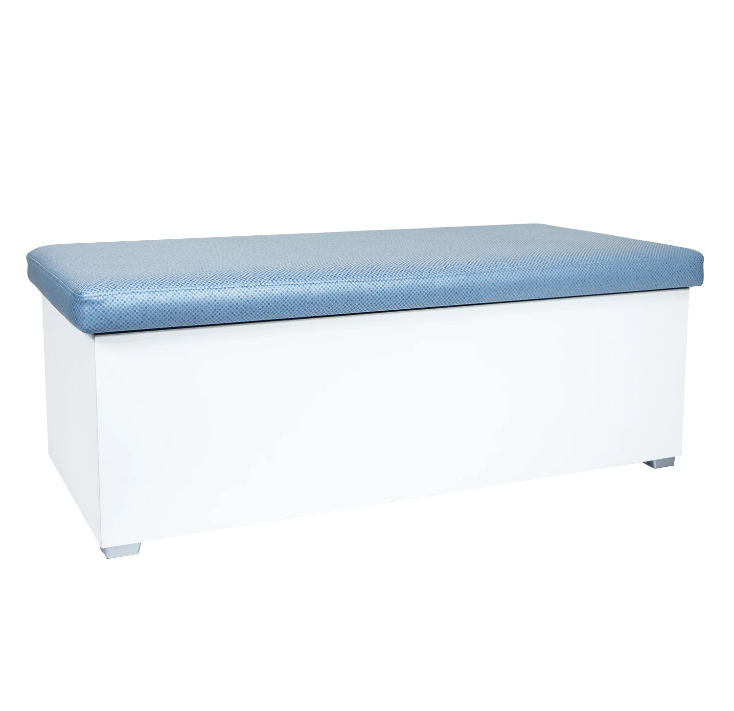  Storage Box: Padded Lid, 48" x 22", Vinyl, Std Foam 