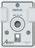 Chemetron Vacuum Latch Plate - Concealed Outlet