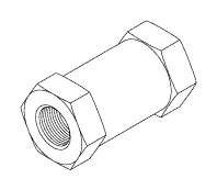 Check Valve for Filtered Air Line