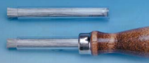 Bur Cleaning Brush w/ Handle