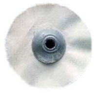 4" x 36 Ply Lead Center Buff