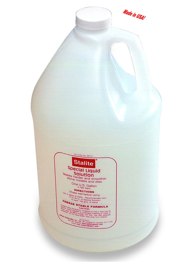 Stalite Special Solution, 1 Gallon Plastic Bottle